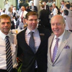 Toowoomba Grammar 'Old Boys', Graham Turner, Chamber of Commerce President, Geoff McDonald and Alan Jones