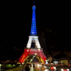 Eiffel Tower Tricolour