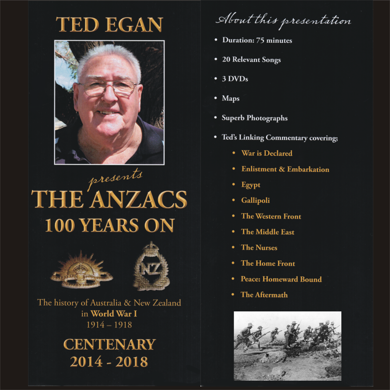 Ted Egan Anzacs