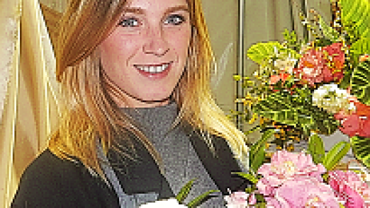 Hayley Kent with Camellias_sm