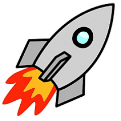 rocket graphic